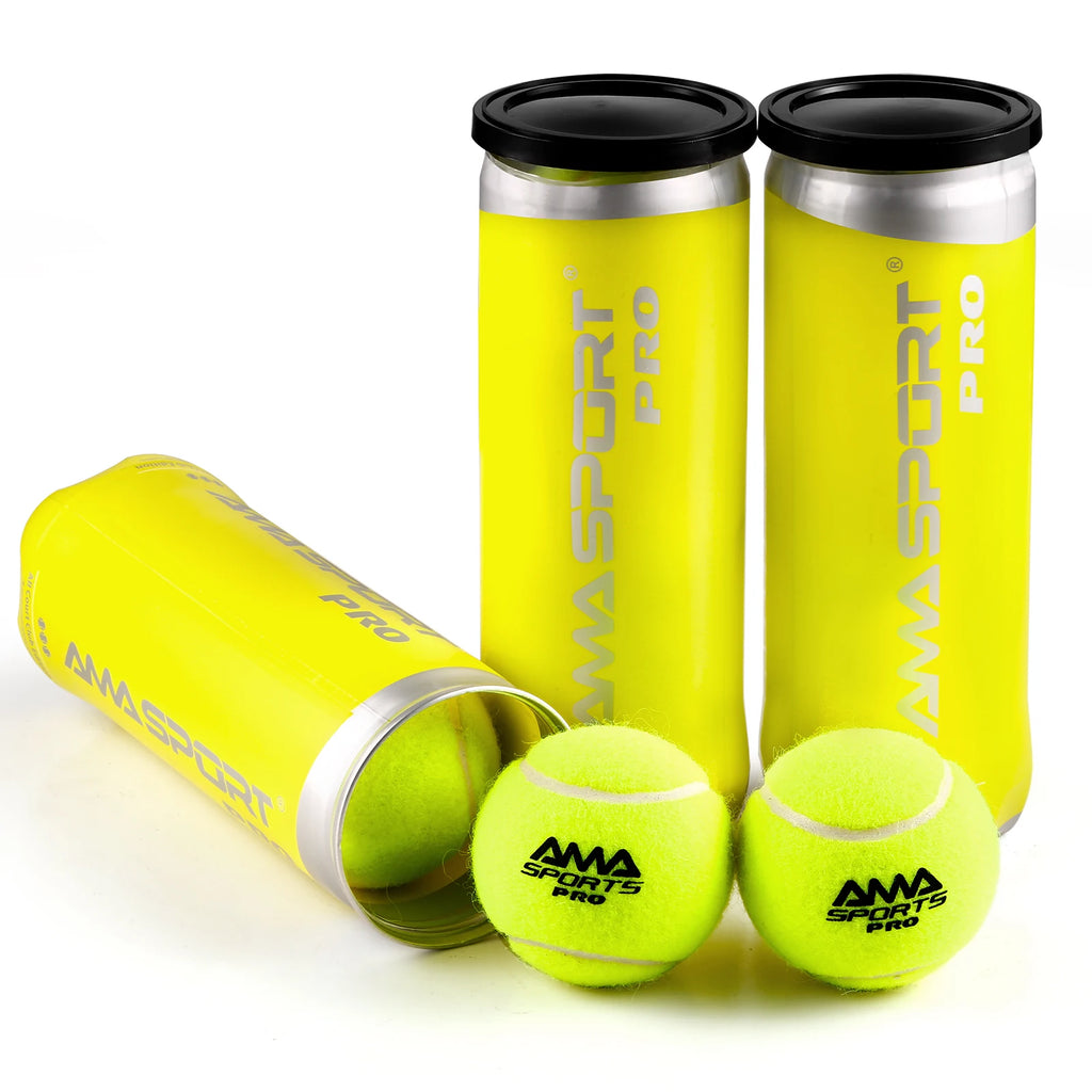 Bolas para pista de pádel – Bolas de pádel duraderas de grado de torneo para jugadores profesionales y aficionados – Bolas de pádel de rebote óptimo