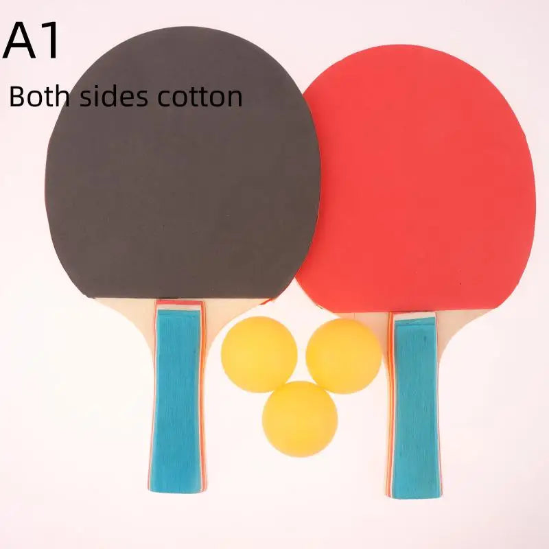1 Set Table Tennis Rackets, Lightweight Professional Ping Pong Paddles with Ergonomic Handles for Club Training