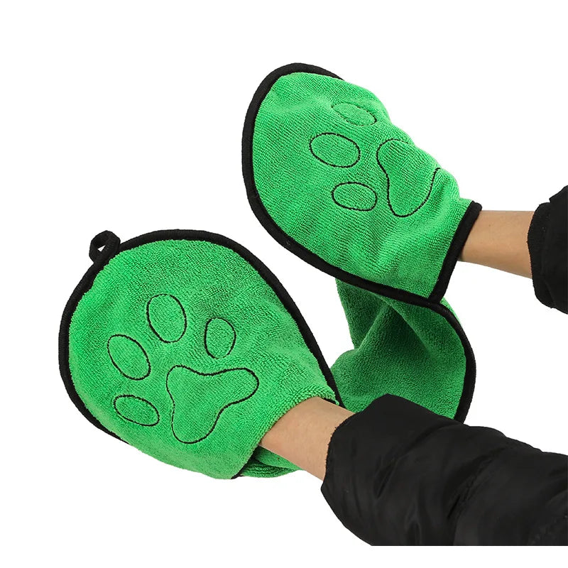 Toalla para mascotas de secado rápido, toalla para perros, albornoz, fibra suave, absorbente, toalla de baño para gatos, paño de limpieza conveniente para mascotas, accesorios para mascotas