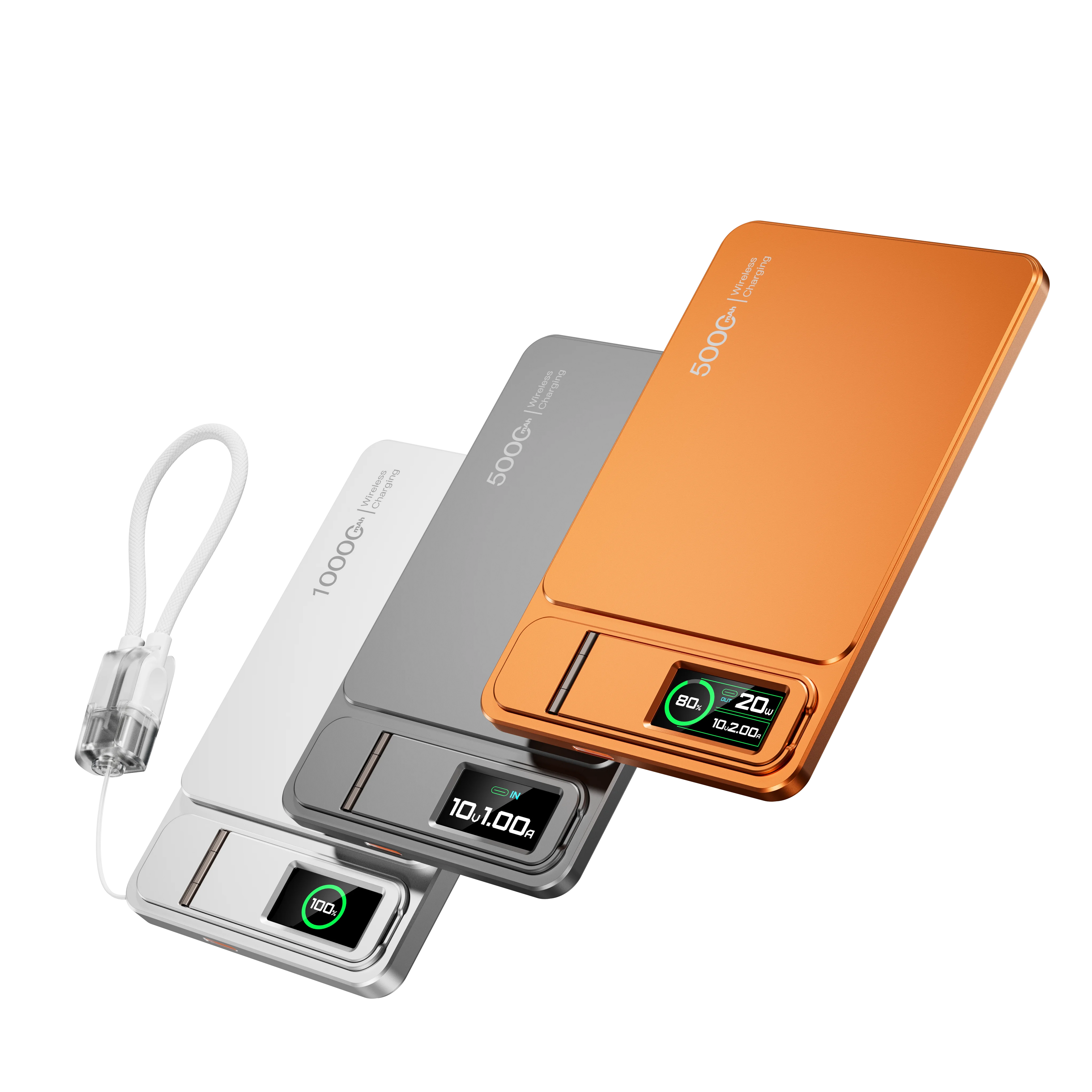CCC 10000mAh Slim Original Power Bank For MagSafe,Magnetic Wireless 20W Fast Charging Portable Battery For iPhone 12-17 iWatch