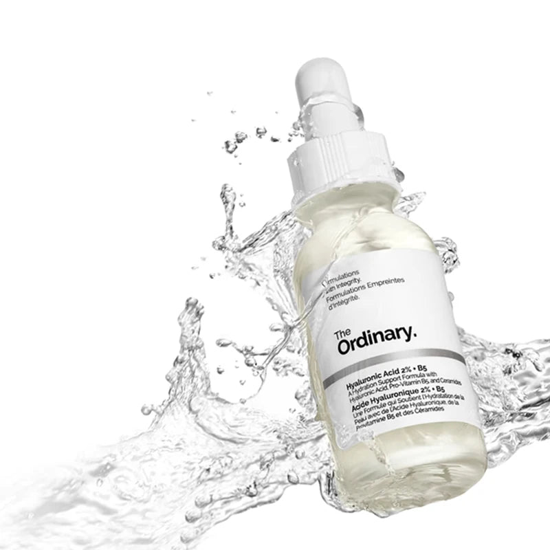 Suero Hidratante de Ácido Hialurónico 2% + B5 con Ceramidas, Esencia Líquida, Atenúa Líneas Finas, Reafirma y Nutre la Piel Sensible 30ML