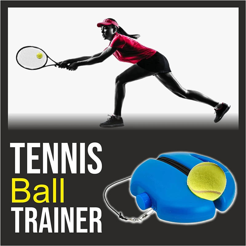 Pelota de rebote para entrenador de tenis con cuerda, base de estudio personal, amortiguador de tenis, herramienta de entrenamiento, equipo de ejercicio
