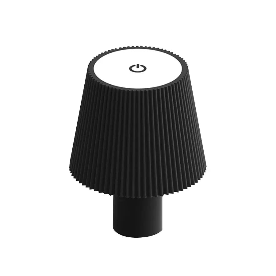 Lámpara de mesa LED nórdica, recargable, táctil, regulable, para dormitorio, comedor, cafetería, decoración sencilla para el hogar.