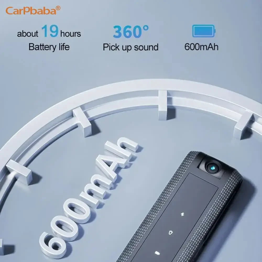 Minicámara corporal Carpbaba C2S 1080P HD DV, bodycam profesional, grabadora de video y voz digital, pequeño dispositivo de grabación de sonido y micrograbación