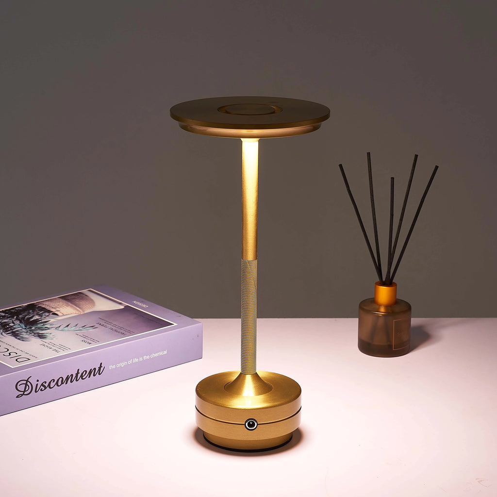 Lámpara de mesa recargable nórdica TrendyHome, lámpara LED táctil, decoración de mesa de café, decoración de dormitorio para estudio, luz de escritorio bonita para mesita de noche