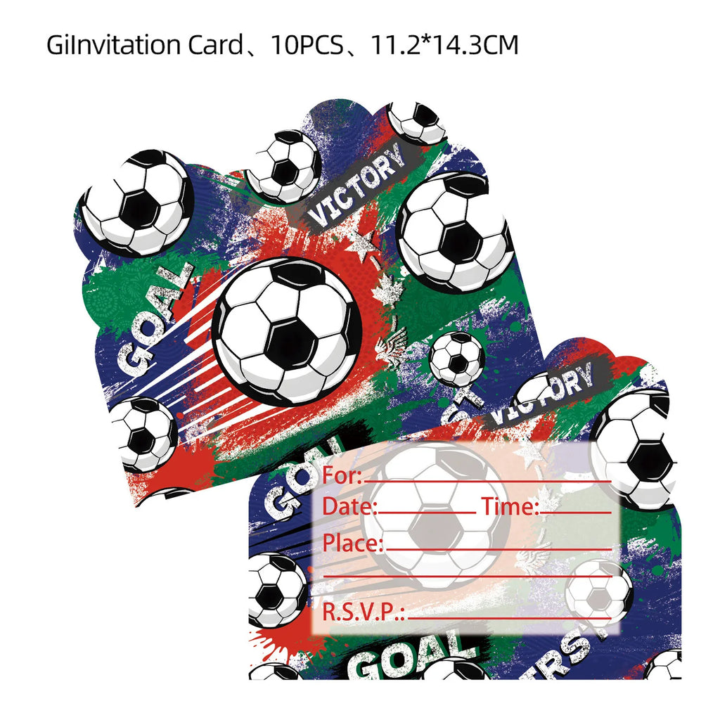 Fiesta Patitas Fútbol Cumpleaños Vajilla Taza Plato Servilleta Fútbol Cumpleaños Kit Globo Llavero Decoración de fiesta para cumpleaños decoración de fútbol