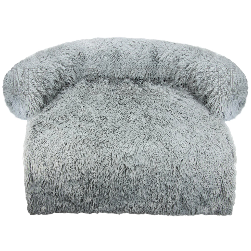 S-XXL Sofá Cama para Perros, Cama Calmante para Mascotas, Nido Cálido Lavable, Protector de Muebles Suave, Manta para Gatos, Cama Sofá para Perros Grandes