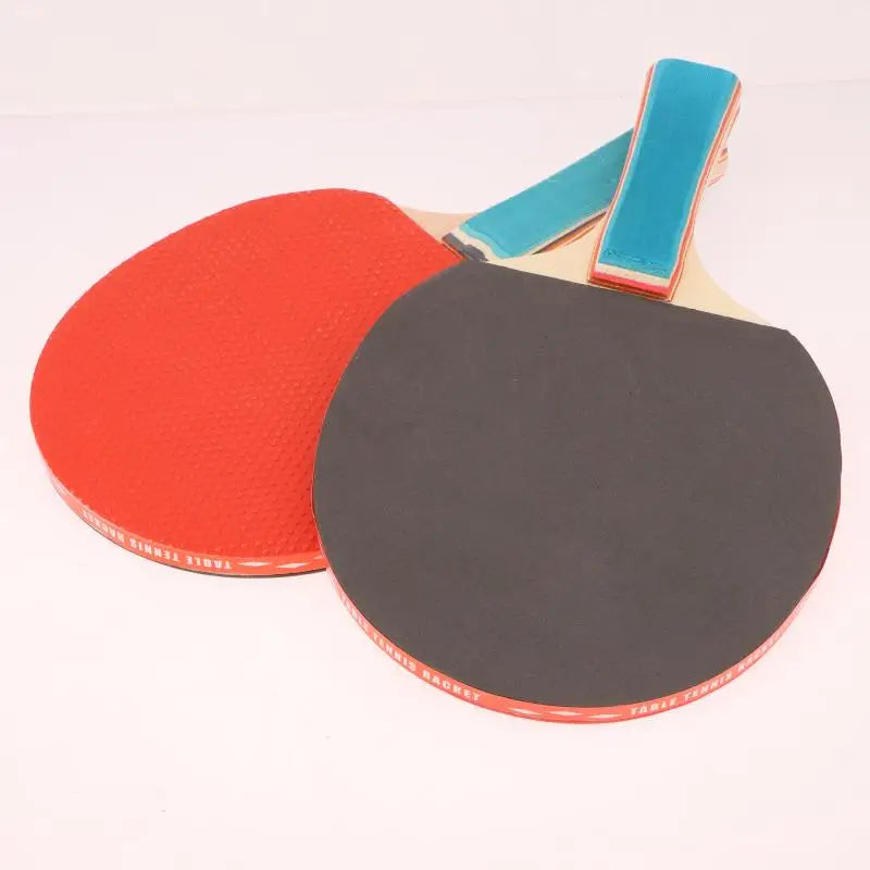1 Set Table Tennis Rackets, Lightweight Professional Ping Pong Paddles with Ergonomic Handles for Club Training