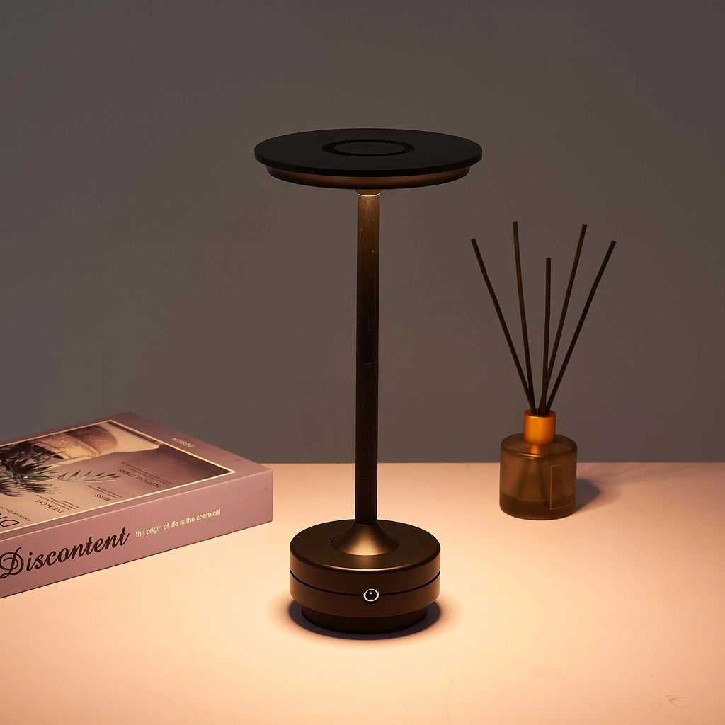 Lámpara de mesa recargable nórdica TrendyHome, lámpara LED táctil, decoración de mesa de café, decoración de dormitorio para estudio, luz de escritorio bonita para mesita de noche