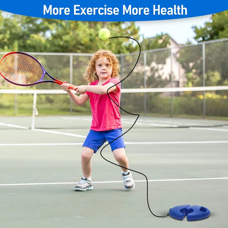 Pelota de rebote para entrenador de tenis con cuerda, base de estudio personal, amortiguador de tenis, herramienta de entrenamiento, equipo de ejercicio