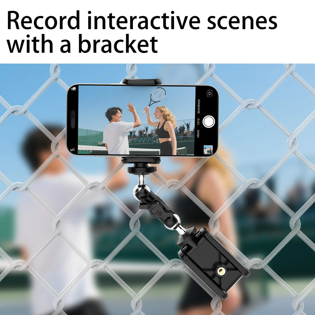 Soporte de Valla para Teléfono Móvil, GoPro, Insta360 y Otras Cámaras de Acción, Mevo Start para Grabación de Béisbol, Sóftbol y Tenis
