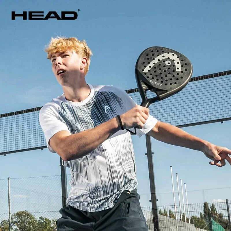 Raqueta de pádel de fibra de carbono HEAD Tennis Serie SPEED Raqueta de pádel para adulto Forma de lágrima Nueva raqueta de pádel 2025