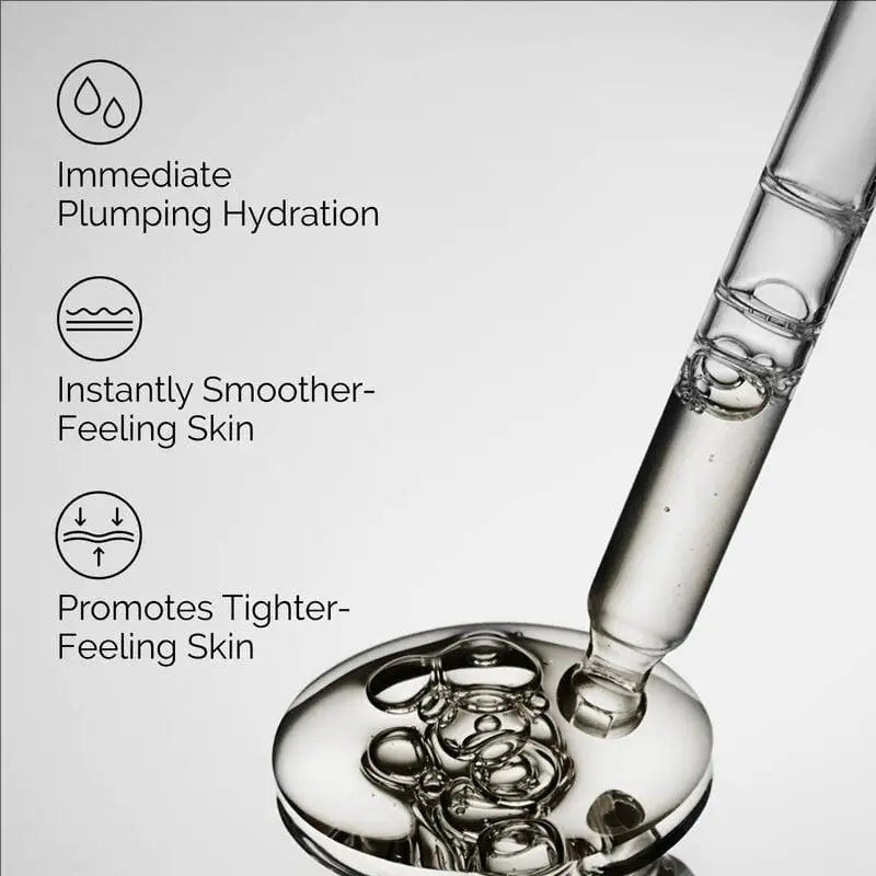 Suero Hidratante de Ácido Hialurónico 2% + B5 con Ceramidas, Esencia Líquida, Atenúa Líneas Finas, Reafirma y Nutre la Piel Sensible 30ML