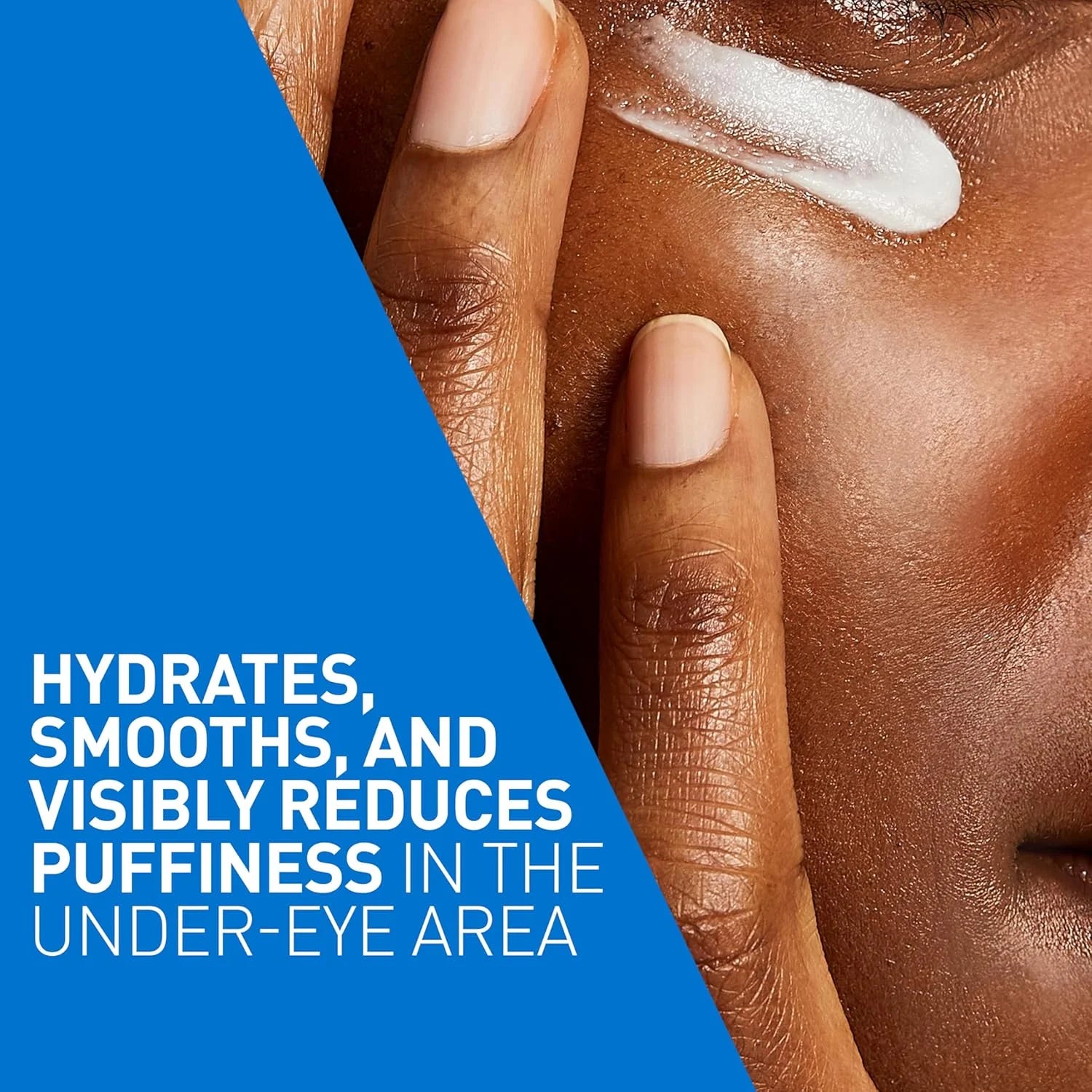 CeraVe Crema Reparadora para Ojos Hidratante para el Contorno de Ojos con Ácido Hialurónico, Niacinamida, Complejo Botánico Marino, Cuidado Diario de la Piel
