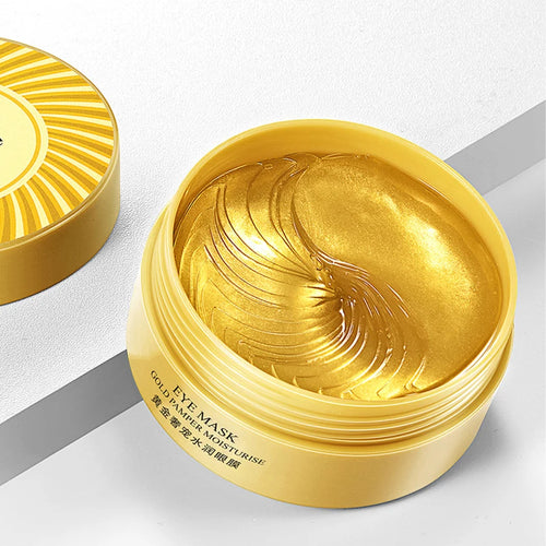 60 mascarillas de colágeno BIOAQUA para ojos, hidratantes, reafirmantes, antiojeras, mascarillas de gel para el cuidado de los ojos, parches de belleza para el contorno de ojos