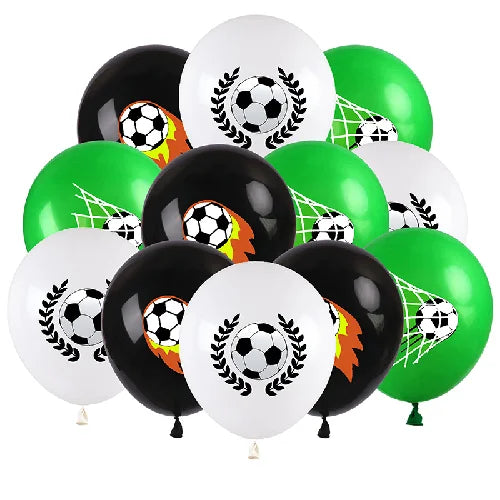 Fiesta Patitas Fútbol Cumpleaños Vajilla Taza Plato Servilleta Fútbol Cumpleaños Kit Globo Llavero Decoración de fiesta para cumpleaños decoración de fútbol