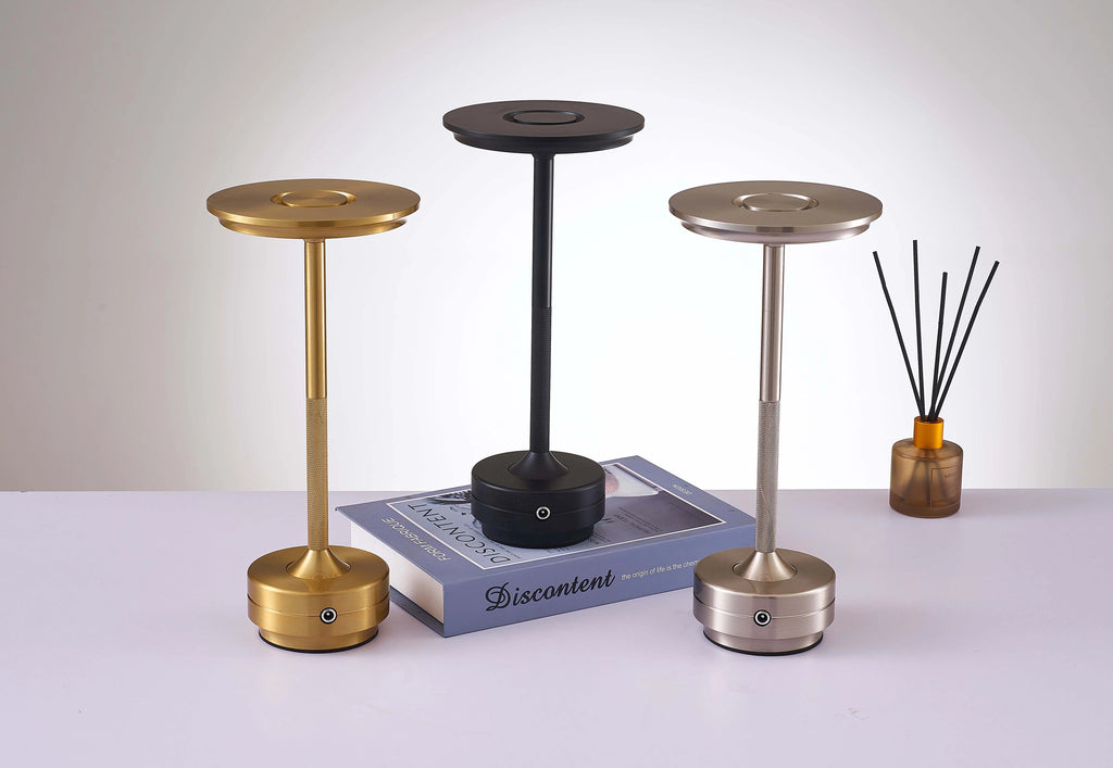 Lámpara de mesa recargable nórdica TrendyHome, lámpara LED táctil, decoración de mesa de café, decoración de dormitorio para estudio, luz de escritorio bonita para mesita de noche