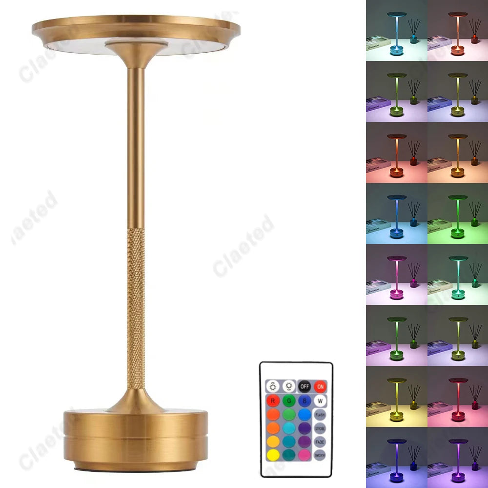 Lámpara de mesa recargable nórdica TrendyHome, lámpara LED táctil, decoración de mesa de café, decoración de dormitorio para estudio, luz de escritorio bonita para mesita de noche