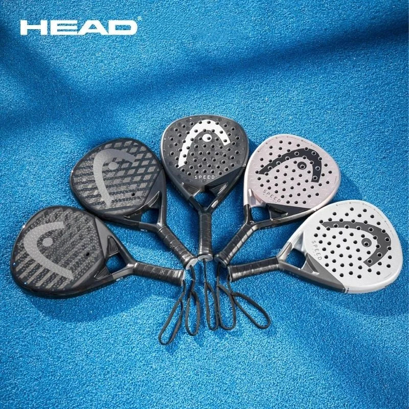 Raqueta de pádel de fibra de carbono HEAD Tennis Serie SPEED Raqueta de pádel para adulto Forma de lágrima Nueva raqueta de pádel 2025