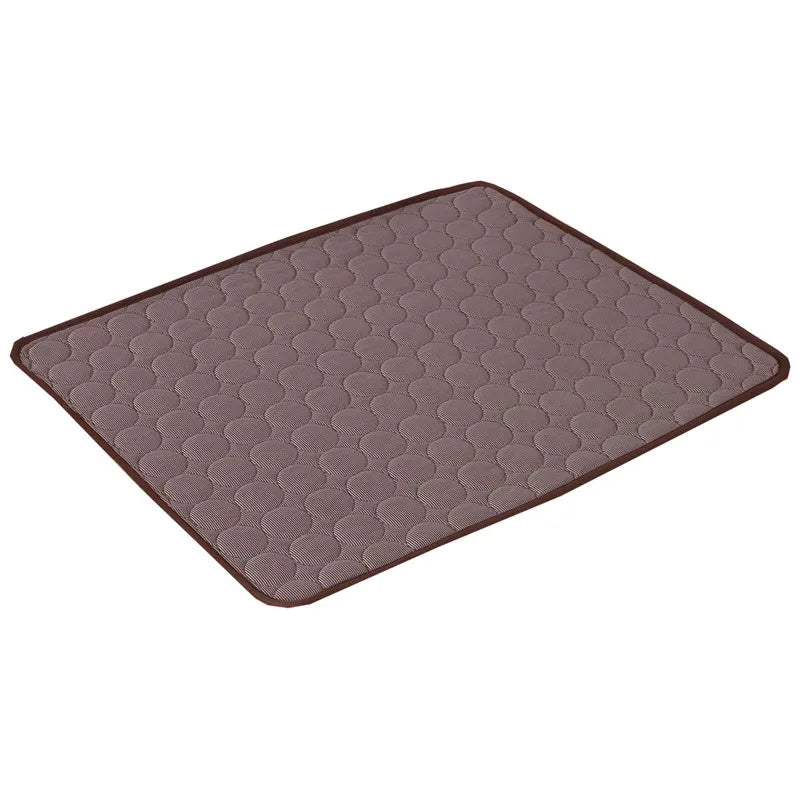 Colchoneta Refrescante para Perros, Cama Fría de Verano para Mascotas, Tamaño Extra Grande Para Perros Pequeños y Grandes, Accesorios para Mascotas, Manta Duradera para Gatos, Manta de Hielo para Gatos y Sofás