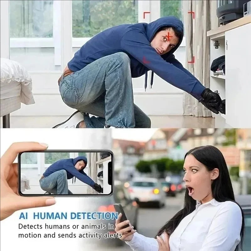 Minicámara X5 1080P HD Wifi Inalámbrica Visión Nocturna Detección de Movimiento Cámara de Video Videocámara de Seguridad para el Hogar Grabadora de Audio y Video