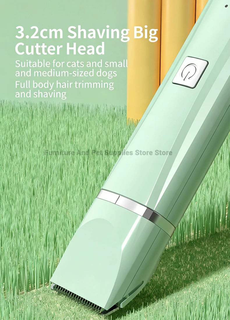 Nuevo Kit de herramientas de belleza multifuncional eléctrico 4 en 1 para mascotas Cortapelos recargable para perros y gatos Suministros para mascotas