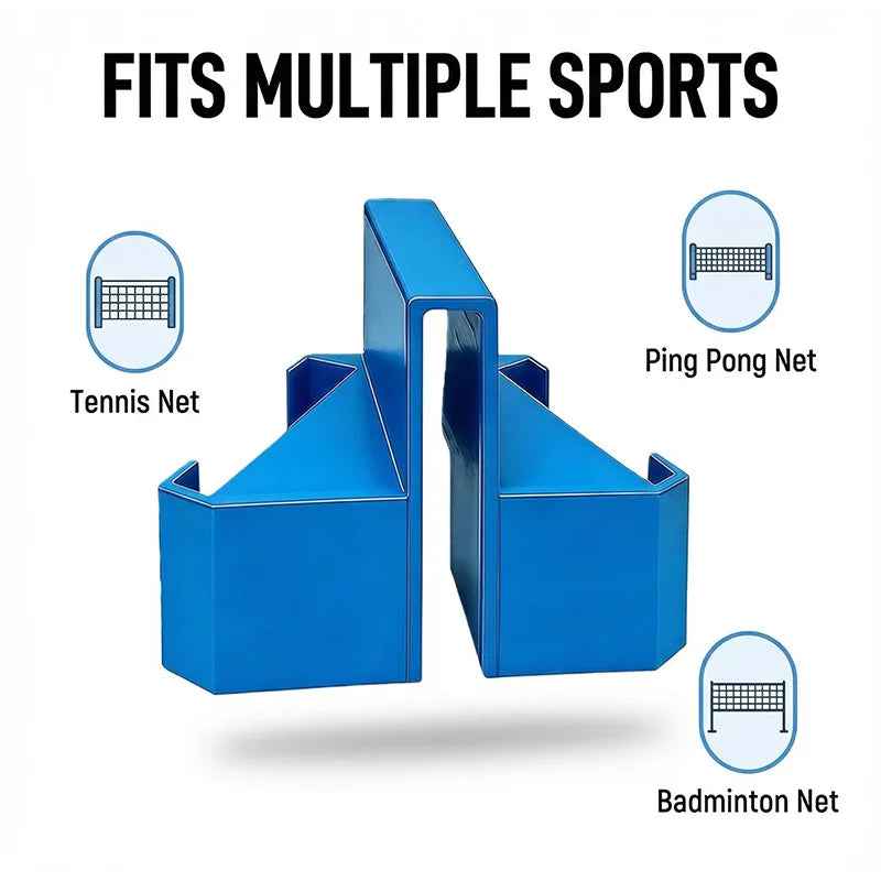 Soporte de cámara práctico para red de tenis, fácil de montar, para deportes al aire libre, grabación de video, soporte para teléfono en vallas de bádminton, béisbol, tenis