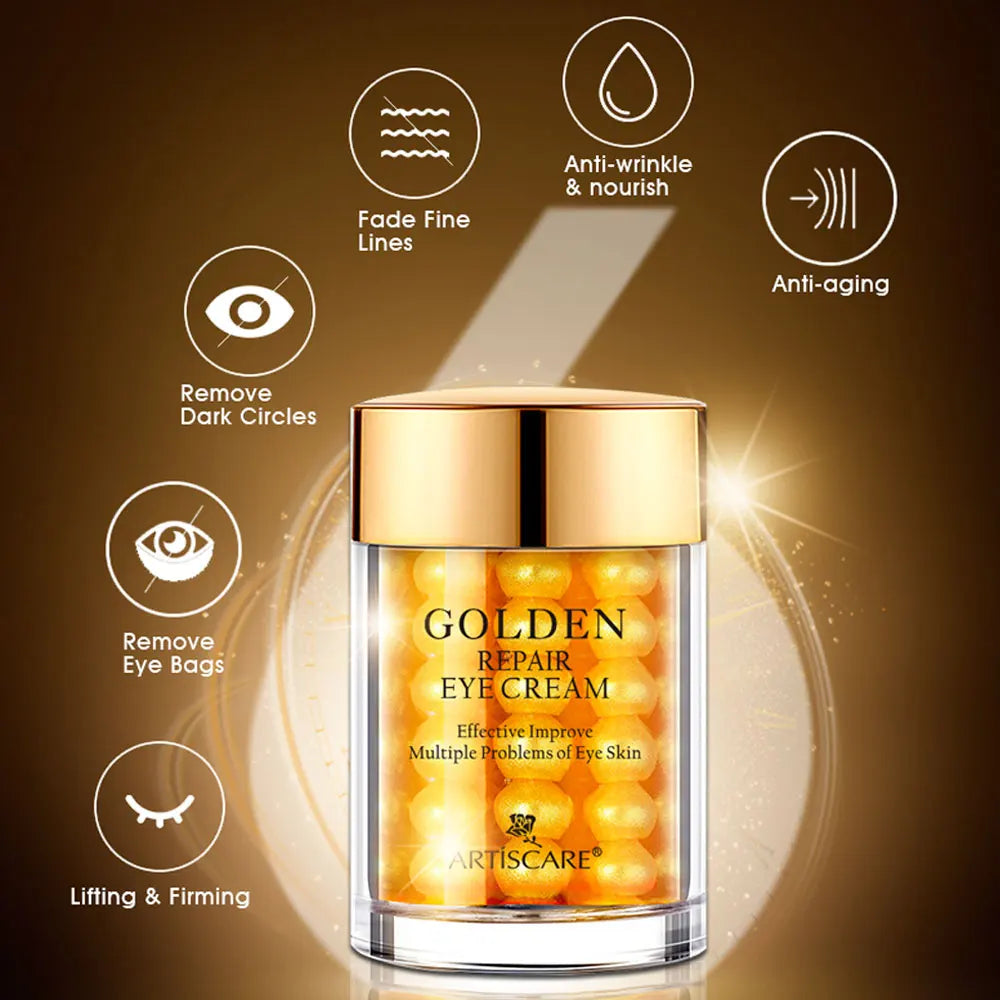 ARTISCARE SET de cuidado de la piel con oro de 24K, Crema facial, Suero hidratante, Esencia para ojeras, Productos coreanos para el cuidado de la piel